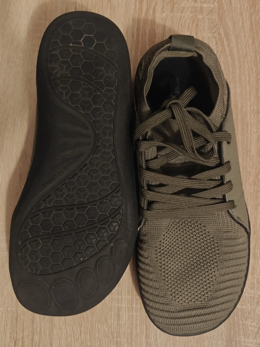 RELXFEET Barefoot Shoes Men's Size US 9.5 / EU 43 Green Minimalist Sneakers